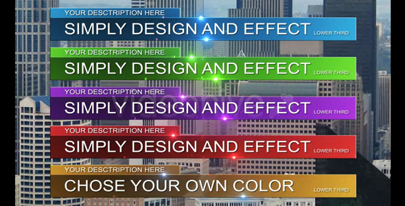 After Effects Project - VideoHive Simple lower thirds Full HD 101352 After Effects Project - VideoHive Simple lower thirds Full HD 101352