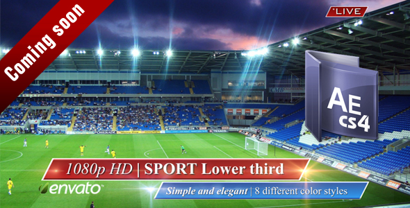 After Effects Project - VideoHive Sport Lower third 101364 After Effects Project - VideoHive Sport Lower third 101364