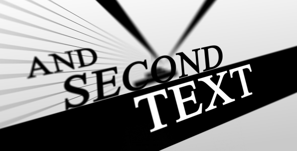 After Effects Project - VideoHive Black and White 101741 After Effects Project - VideoHive Black and White 101741