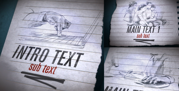 VideoHive Quick Drawings Website Promo 2834614 VideoHive Quick Drawings Website Promo 2834614