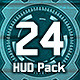 24 Hi-Tech HUD / Interface Pack 24 Hi-Tech HUD / Interface Pack - VideoHive Item for Sale