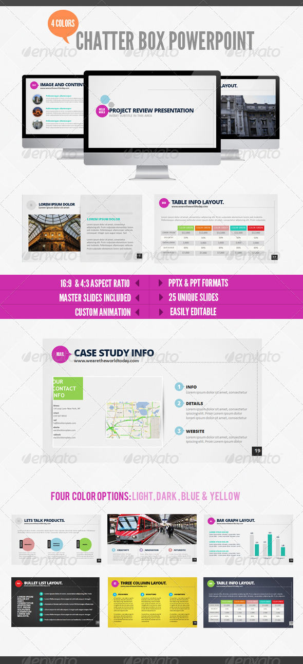 GraphicRiver Chatterbox Powerpoint 2847034 GraphicRiver Chatterbox Powerpoint 2847034