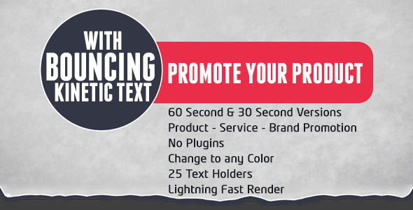 VideoHive Promote Your Product with Kinetic Typography 2846962 VideoHive Promote Your Product with Kinetic Typography 2846962
