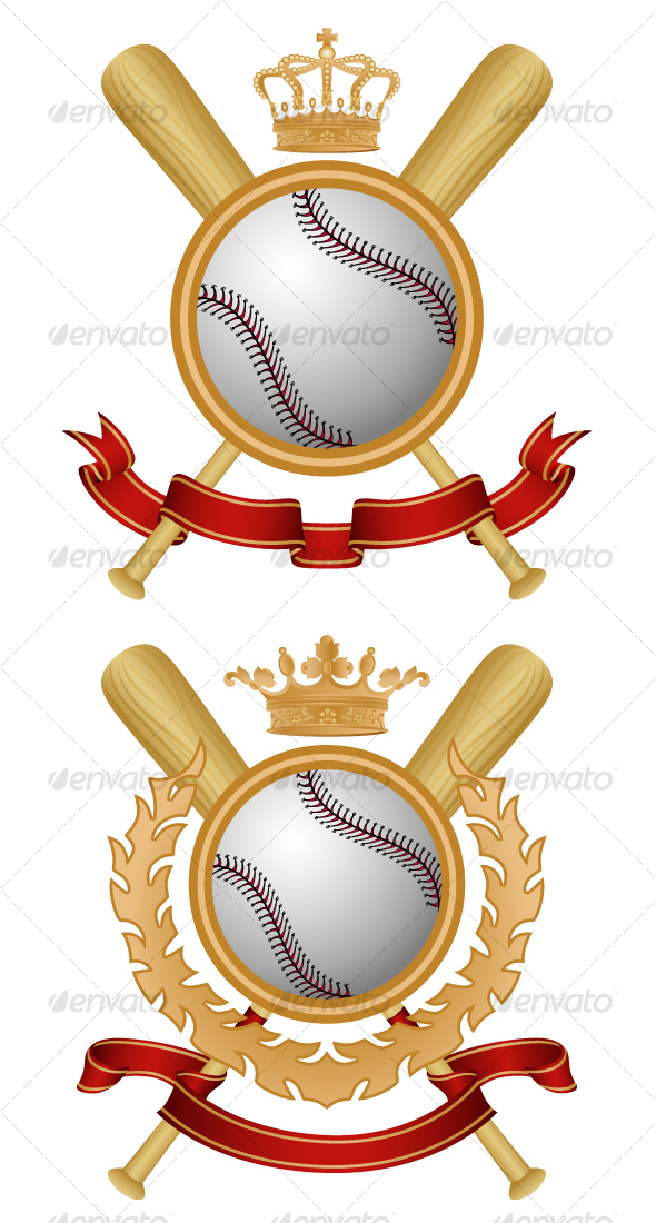 GraphicRiver Baseball Coat of Arms 102918 GraphicRiver Baseball Coat of Arms 102918