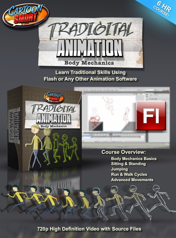 TutsPlus Tradigital Animation Techniques Body Mechanics 2894034 TutsPlus Tradigital Animation Techniques Body Mechanics 2894034