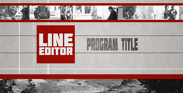 VideoHive Line Editor Broadcast Pack 2894280 VideoHive Line Editor Broadcast Pack 2894280