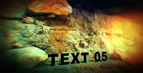 VideoHive Cinematic Grunge Tracking 2901470