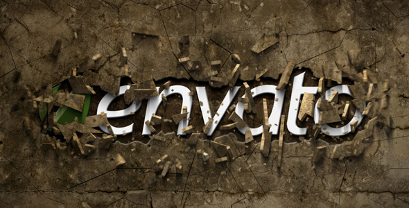 VideoHive Smashing Logo Stone 2906203 VideoHive Smashing Logo Stone 2906203