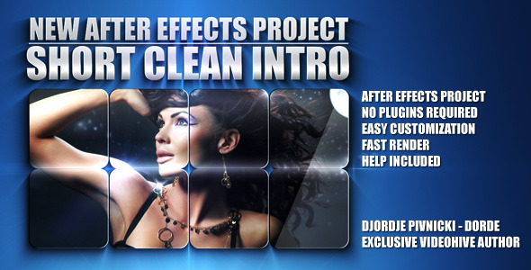After Effects Project - VideoHive Short Clean Intro 305527 After Effects Project - VideoHive Short Clean Intro 305527