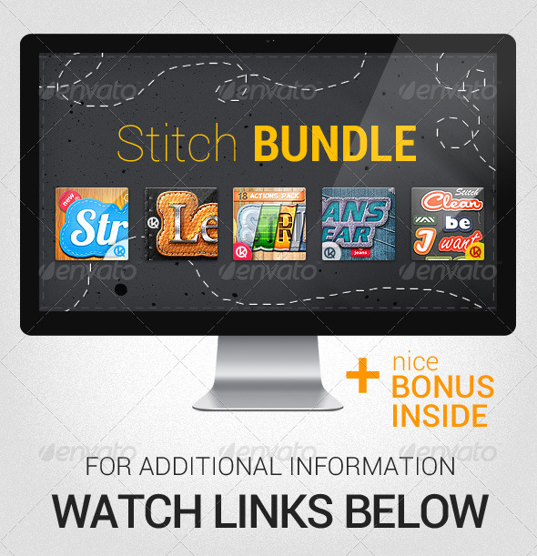 GraphicRiver Stitch Bundle 2912371 GraphicRiver Stitch Bundle 2912371