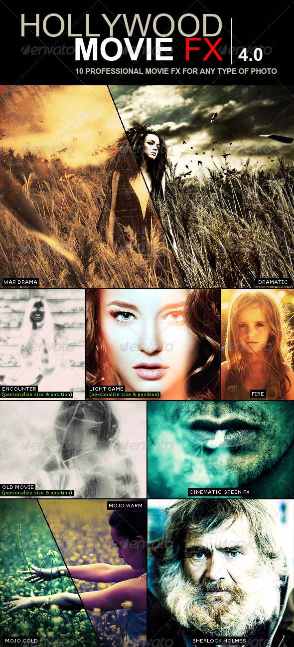 GraphicRiver Hollywood Movie FX 4.0 10 Amazing Efects 2891257 GraphicRiver Hollywood Movie FX 4.0 10 Amazing Efects 2891257