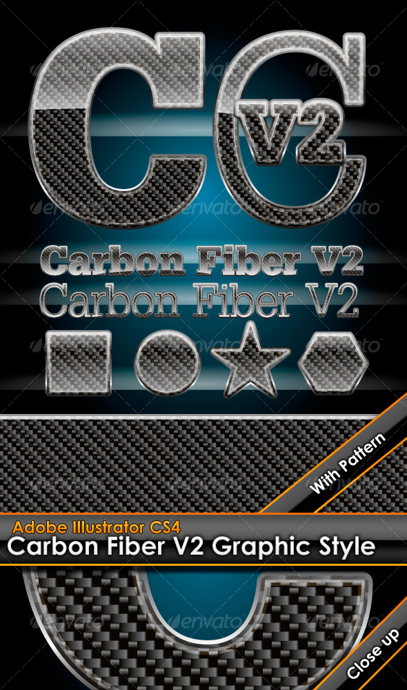 GraphicRiver Glossy Carbon Fiber V2 Graphic Style with Pattern 99090 GraphicRiver Glossy Carbon Fiber V2 Graphic Style with Pattern 99090