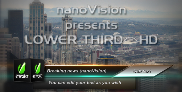 After Effects Project - VideoHive Cube Lower Third 104624 After Effects Project - VideoHive Cube Lower Third 104624