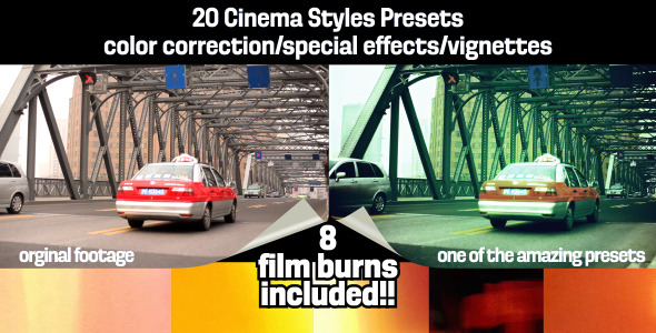 After Effects Project - VideoHive Cinema Styles Presets & Film Burns 306460 After Effects Project - VideoHive Cinema Styles Presets & Film Burns 306460