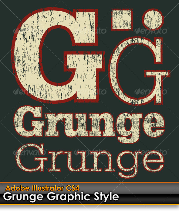 GraphicRiver Grunge Distressed Illustrator Graphic Style 103187 GraphicRiver Grunge Distressed Illustrator Graphic Style 103187