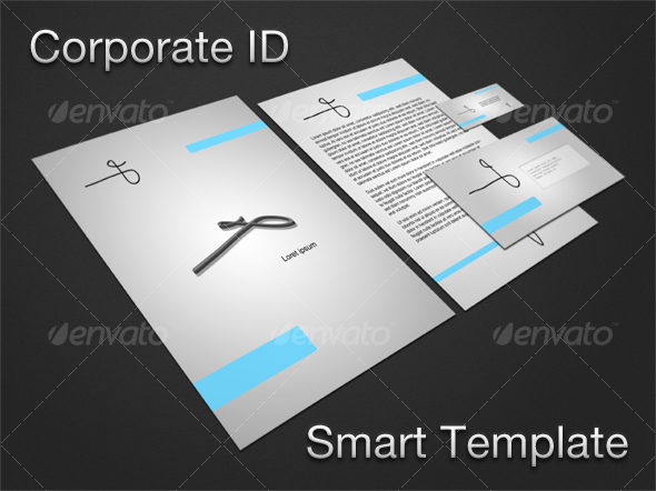 GraphicRiver Corporate ID Smart Template 105163 GraphicRiver Corporate ID Smart Template 105163