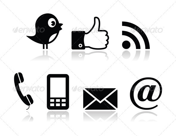 GraphicRiver Contacy and social media icons set- twitter faceb 2942899 GraphicRiver Contacy and social media icons set- twitter faceb 2942899