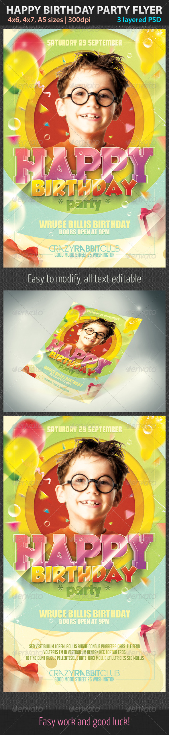 GraphicRiver Happy Birthday Party Flyer 2958296 GraphicRiver Happy Birthday Party Flyer 2958296