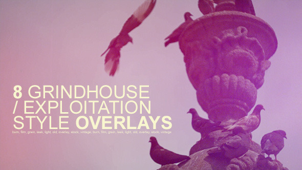 VideoHive Grindhouse Film Style Overlays 2939026 VideoHive Grindhouse Film Style Overlays 2939026