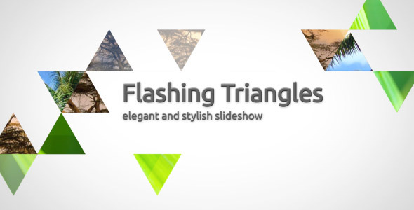 After Effects Project - VideoHive Flashing triangles elegant slideshow 308601 After Effects Project - VideoHive Flashing triangles elegant slideshow 308601