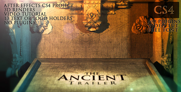 After Effects Project - VideoHive The Ancient Trailer 106717 After Effects Project - VideoHive The Ancient Trailer 106717