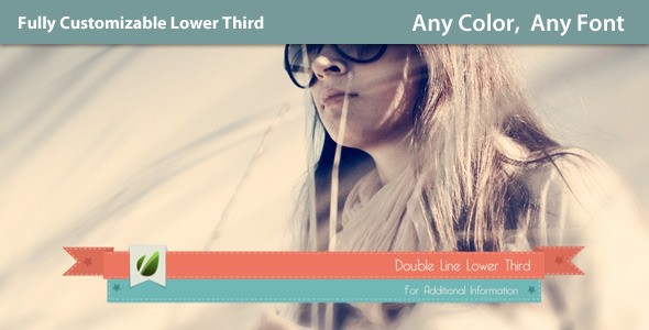 VideoHive Retro Lower Third 2995844 VideoHive Retro Lower Third 2995844
