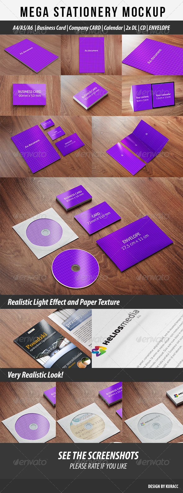 GraphicRiver Mega Stationary Mock Up 9 in 1 2995909 GraphicRiver Mega Stationary Mock Up 9 in 1 2995909