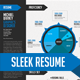 Sleek Resume Sleek Resume - GraphicRiver Item for Sale