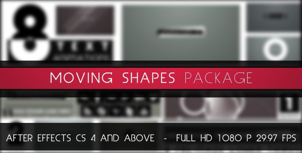 VideoHive Moving Shapes Package 3004167 VideoHive Moving Shapes Package 3004167