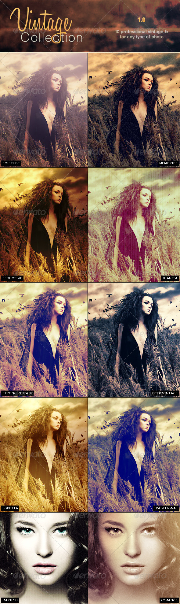 GraphicRiver Vintage Pro Collection Photo Effects Vol 1.0 3008629 GraphicRiver Vintage Pro Collection Photo Effects Vol 1.0 3008629