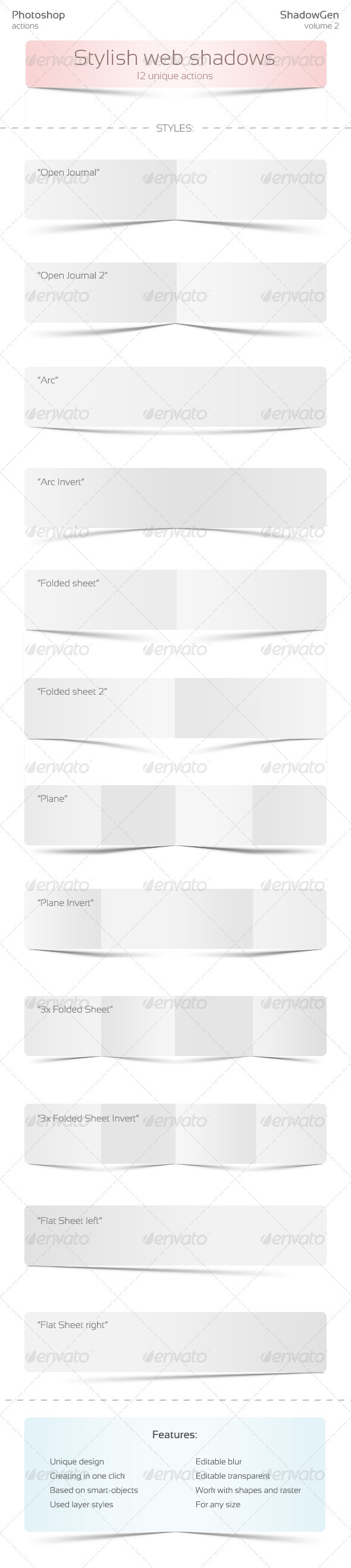 GraphicRiver ShadowGen v2 Thin Sheet Stylish Web Shadows 2996628 GraphicRiver ShadowGen v2 Thin Sheet Stylish Web Shadows 2996628