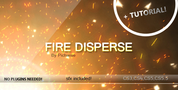 After Effects Project - VideoHive Fire Disperse 310240 After Effects Project - VideoHive Fire Disperse 310240