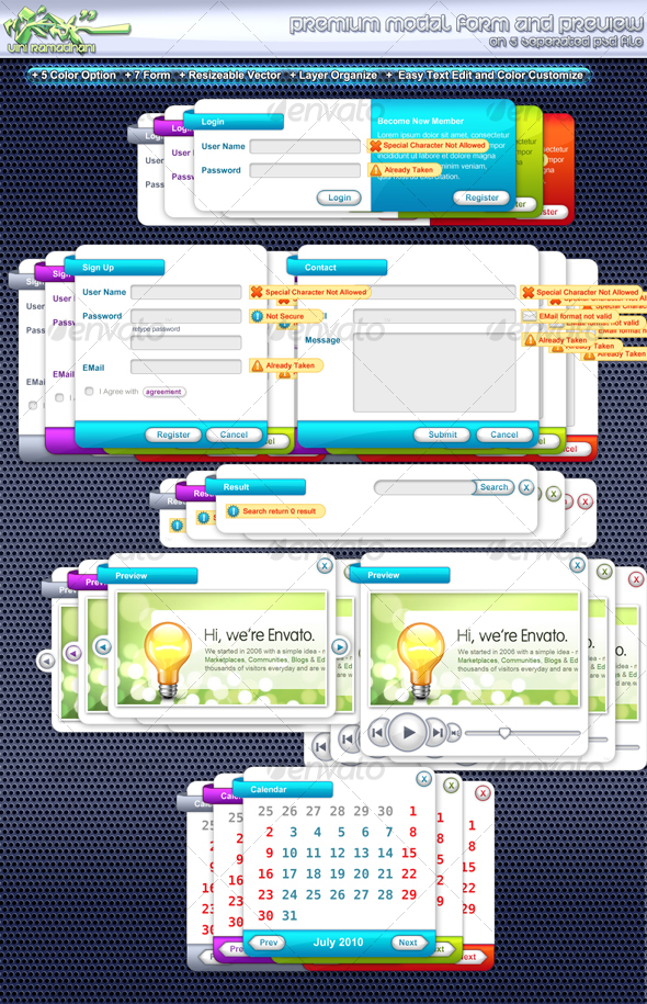 GraphicRiver Modal Form Or Standard Form 107579 GraphicRiver Modal Form Or Standard Form 107579