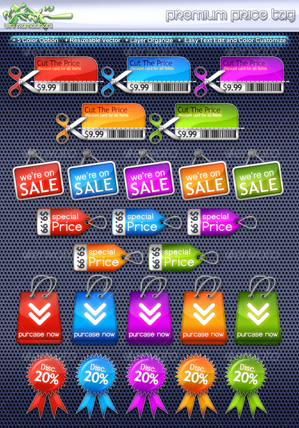 GraphicRiver Premium Price Tag 107581 GraphicRiver Premium Price Tag 107581
