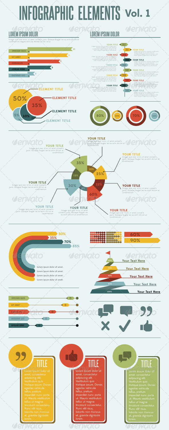 GraphicRiver Infographic Elements Vol 1 3028714 GraphicRiver Infographic Elements Vol 1 3028714