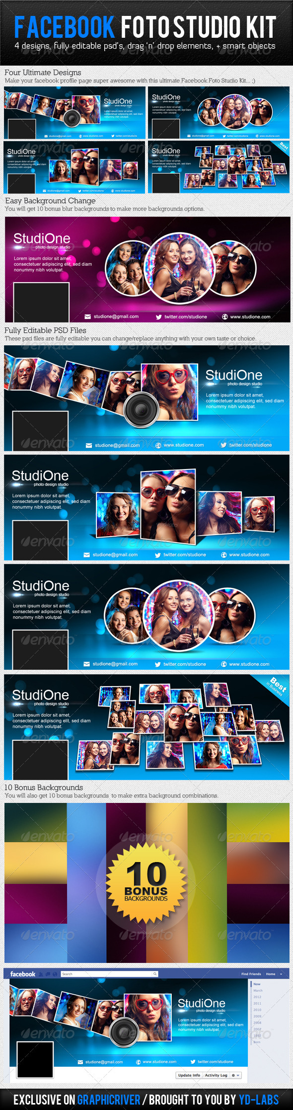 GraphicRiver Facebook Foto Studio Kit 3013157 GraphicRiver Facebook Foto Studio Kit 3013157