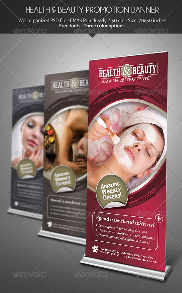 GraphicRiver Health & Beauty Promotion Banner 3041226 GraphicRiver Health & Beauty Promotion Banner 3041226
