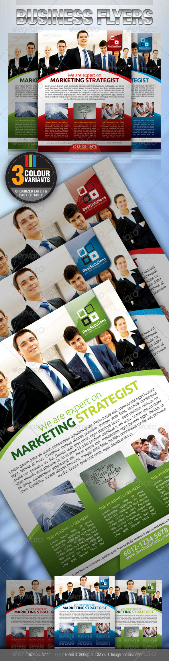GraphicRiver Simple & Clean Corporate Flyer 2540138 GraphicRiver Simple & Clean Corporate Flyer 2540138