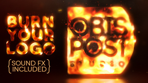 VideoHive Burn Your Logo 3050130 VideoHive Burn Your Logo 3050130