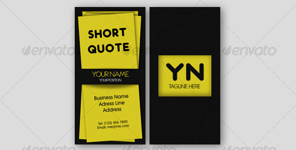 GraphicRiver Creative Business Card 106182 GraphicRiver Creative Business Card 106182