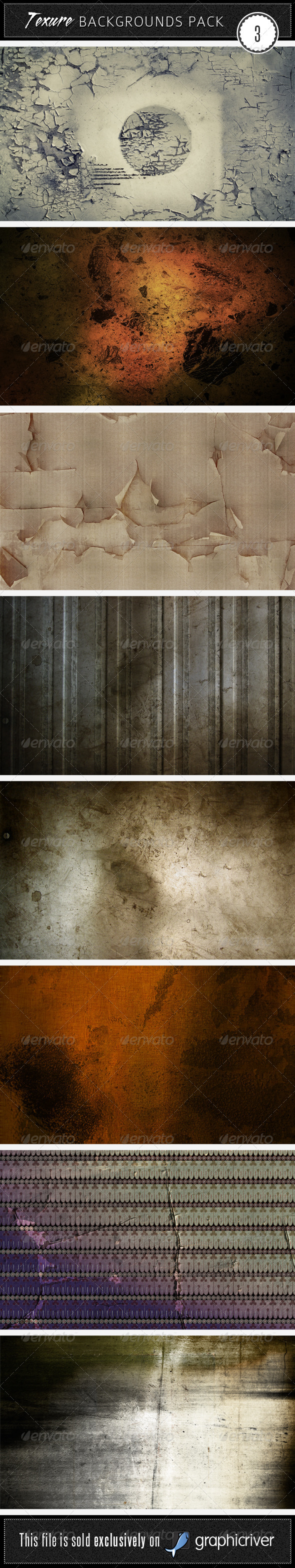 GraphicRiver Texture Backgrounds Pack 3 46213 GraphicRiver Texture Backgrounds Pack 3 46213