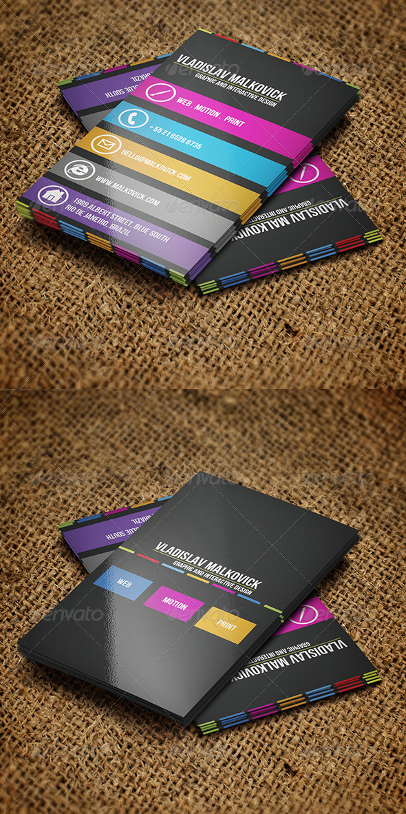 GraphicRiver Designer Business Card 2 3055568 GraphicRiver Designer Business Card 2 3055568