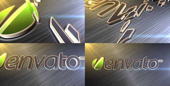 After Effects Project - VideoHive Elegant Metallic Logo Reveal 3063405