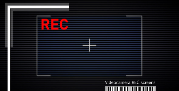 VideoHive Videocamera Rec Screen 3063412 VideoHive Videocamera Rec Screen 3063412