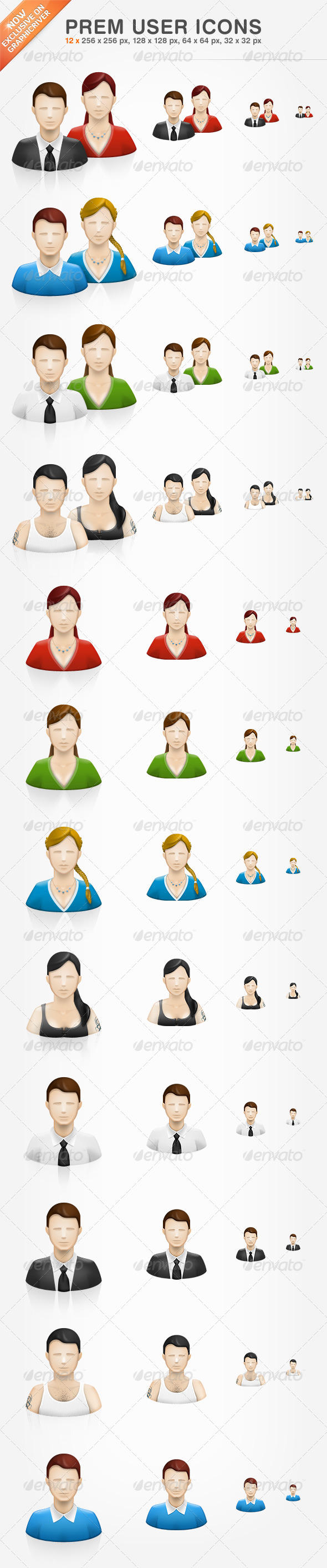 GraphicRiver Prem User Icons 317771 GraphicRiver Prem User Icons 317771