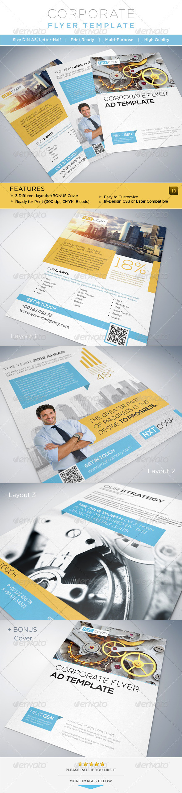 GraphicRiver Corporate Flyer AD Template 3114338 GraphicRiver Corporate Flyer AD Template 3114338