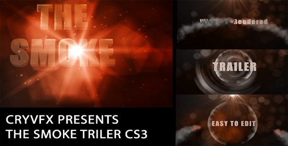 After Effects Project - VideoHive The Smoke Trailer 110847 After Effects Project - VideoHive The Smoke Trailer 110847