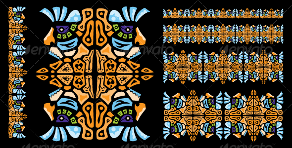 GraphicRiver Psychedelic ornament element 111486 GraphicRiver Psychedelic ornament element 111486