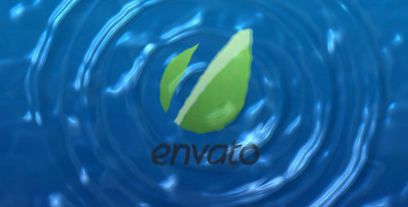 VideoHive Water Drops Logo Reveal 2656889 VideoHive Water Drops Logo Reveal 2656889
