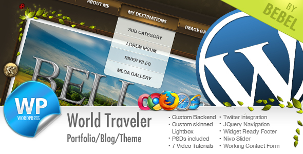 World Traveler Wordpress